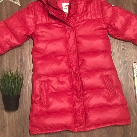 Appaman Featherweight Down Hot Pink Hooded Puffer - Picture 2 of 12